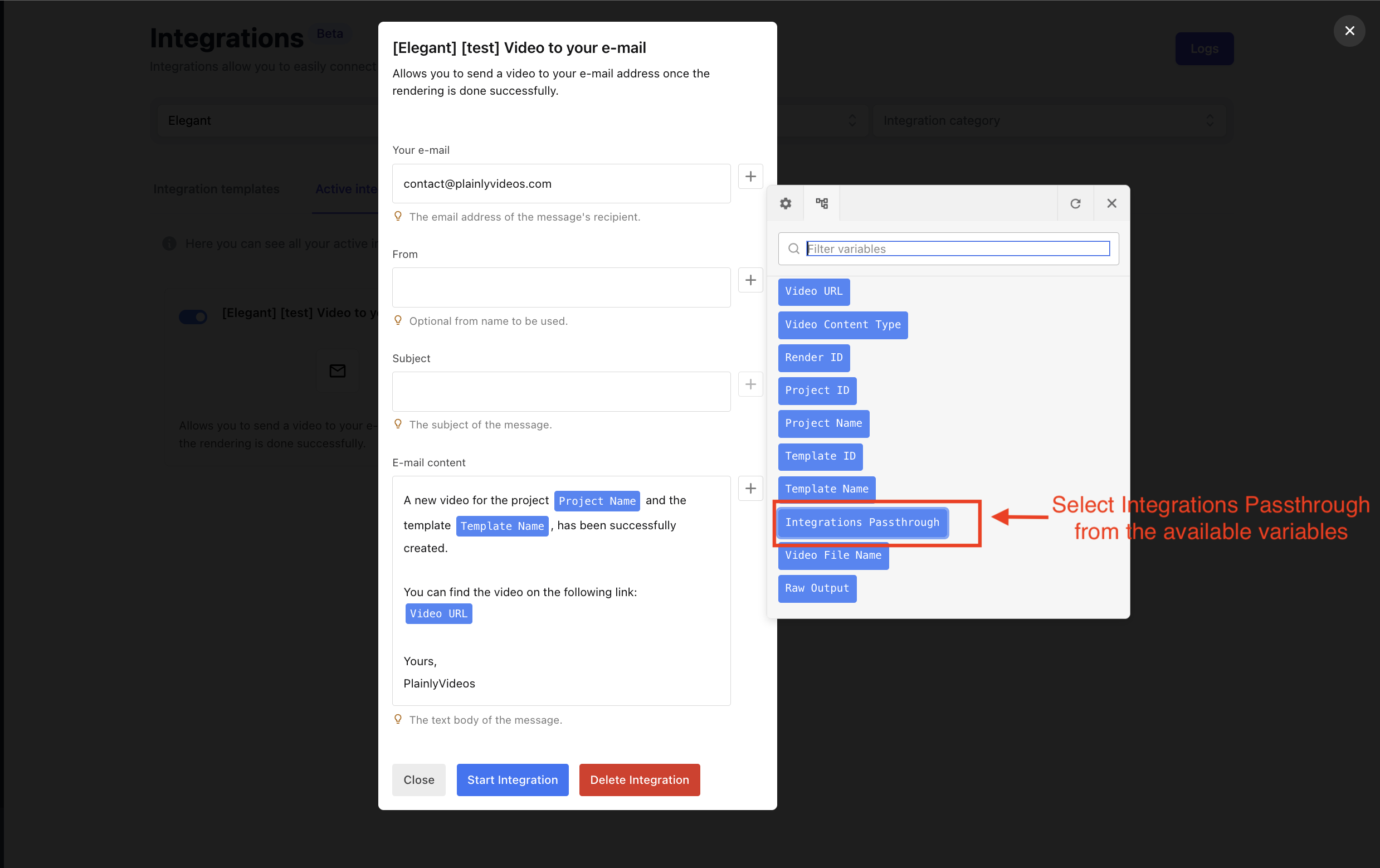 integrations 6